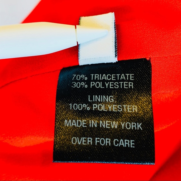 Kimora Lee Bell Sleeve V-Neck Red Cocktail Dress - Picture 6 of 7